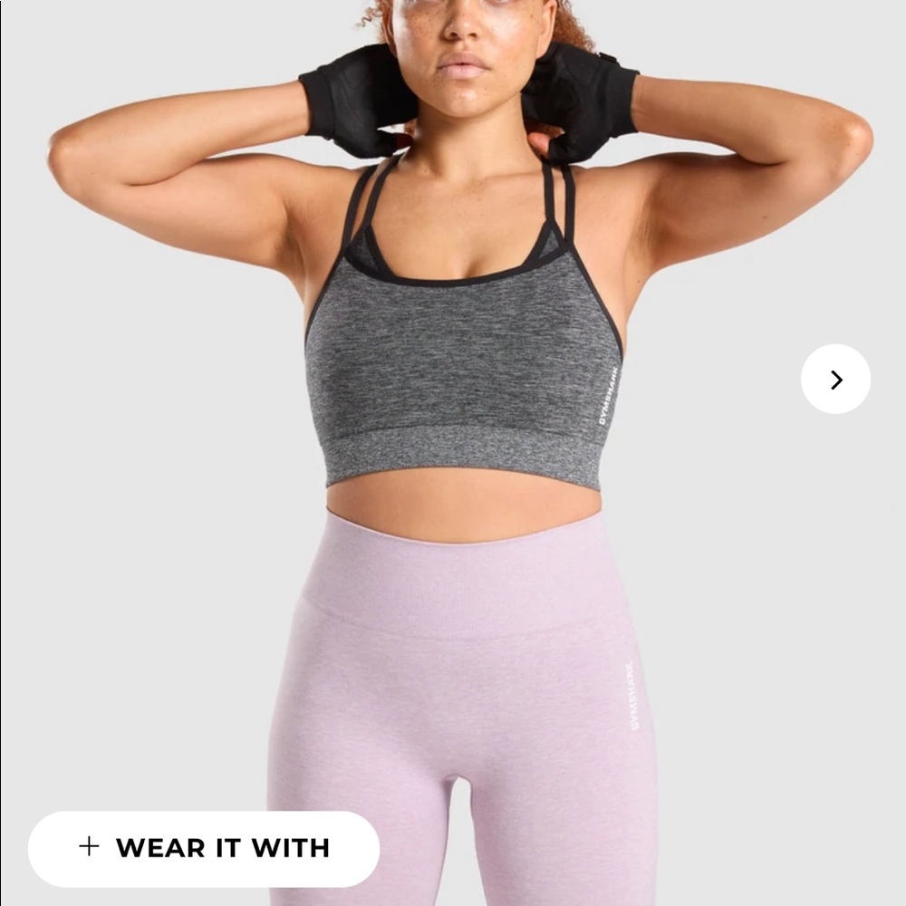 Gymshark Adapt Marl Seamless Sports Bra